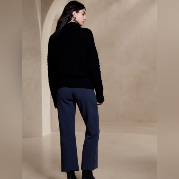 Banana Republic Milano Flare Sweater Pants - Picture 2 of 8